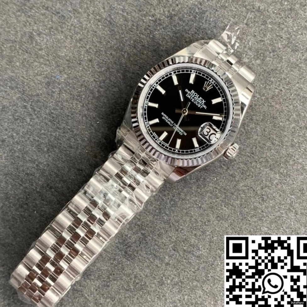 Factory GS M178274-0004 Rolex Black Datejust Dial 0707